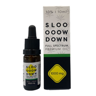 SLOW DOWN PREMIUM CBD OIL 10% 10ml 1.000 mg