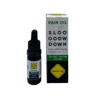 SLOW DOWN PAIN OIL 20% CBG - 10% CBN - 10% CBD